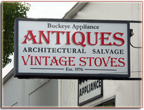 Buckeye Appliance sign